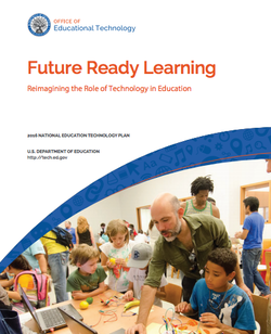 Screenshot of the National Education Technology Plan cover